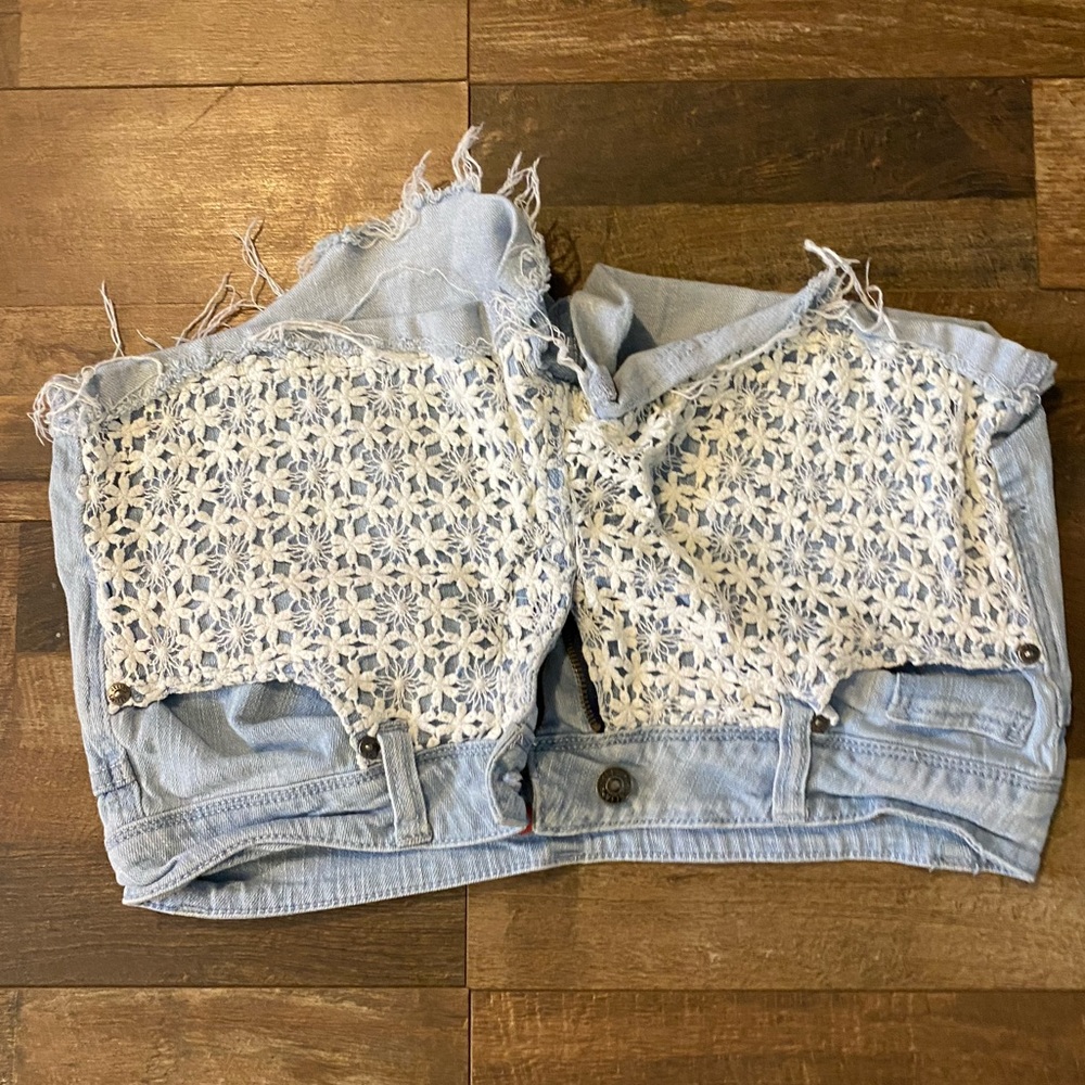 Jean shorts